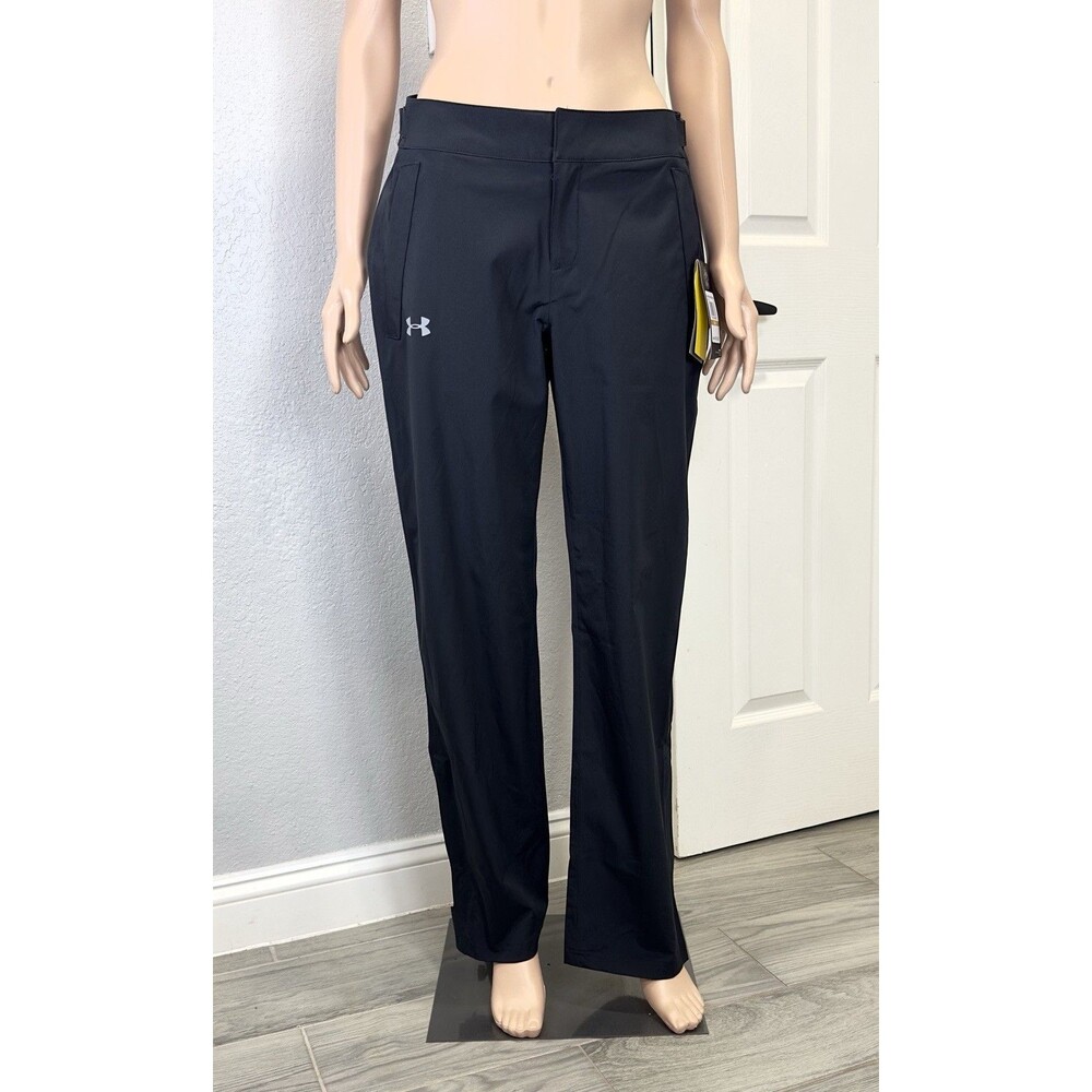 Under Armour Women’s S Stormproof Waterproof Golf Rain Pants Black NWT $130